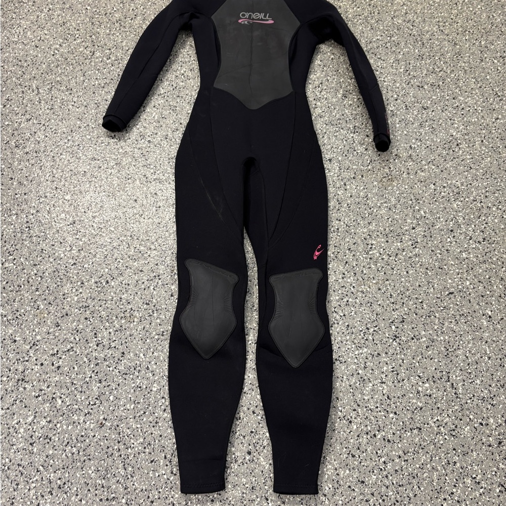 O'Neill Black and Pink Wetsuit